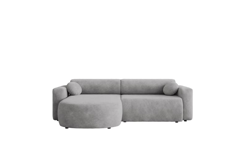 Hanish Sovesofa med Chaiselong 3-personers - Grå - Møbler - Sofaer - Sovesofaer