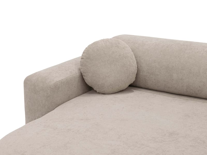 Hanish Sovesofa med dobbelt chaiselong 5-personers - Grå - Møbler - Sofaer - Sovesofaer