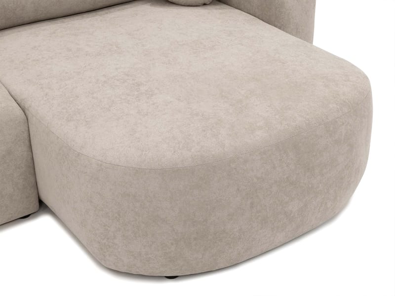 Hanish Sovesofa med dobbelt chaiselong 5-personers - Grå - Møbler - Sofaer - Sovesofaer