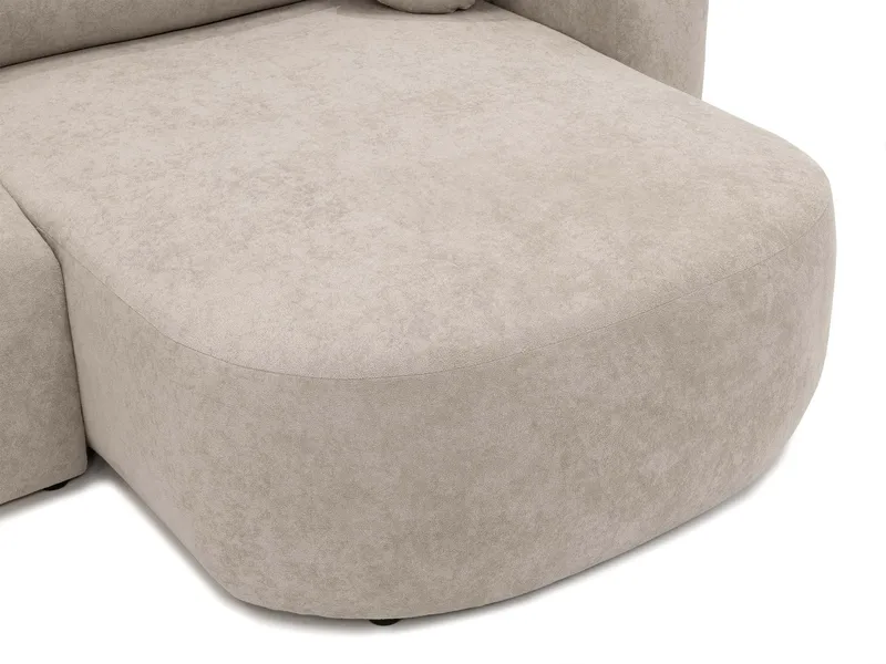 Hanish Sovesofa med dobbelt chaiselong 5-personers - Grå - Møbler - Sofaer - Sovesofaer