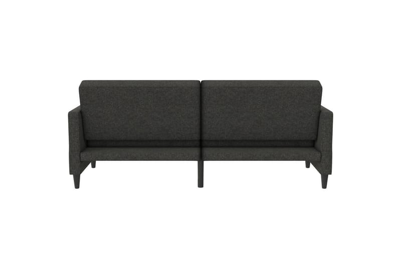 Sovesofa Hartford 203x83x82 cm, Antracit, Linnedstoflook (100% Polyester - 203x83x82 cm, Antracit, Linnedstoflook (100% Polyester - Møbler - Sofaer - Sovesofaer