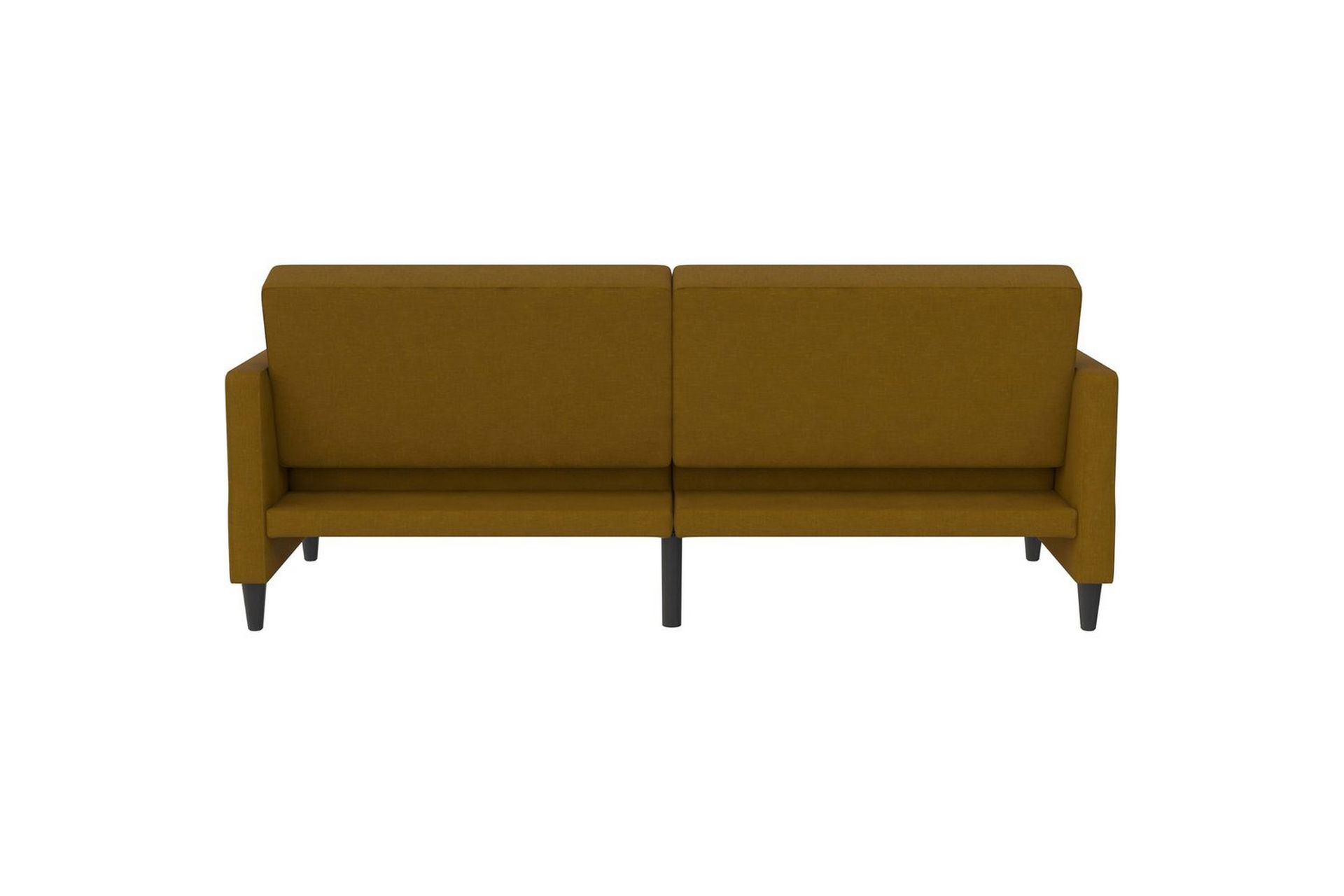 Sovesofa Hartford 203x83x82 cm, Curry, Linnedstoflook (100% Polyester - 203x83x82 cm, Curry, Linnedstoflook (100% Polyester - Møbler - Sofaer - Sovesofaer