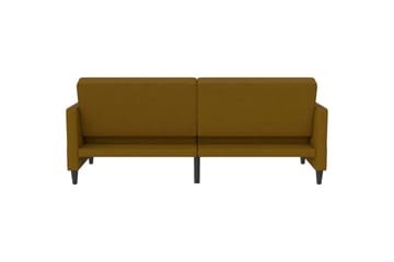Sovesofa Hartford 203x83x82 cm, Curry, Linnedstoflook (100% Polyester - 203x83x82 cm, Curry, Linnedstoflook (100% Polyester - Møbler - Sofaer - Sovesofaer