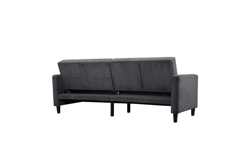 Sovesofa Hartford II 203x83x82 cm, Antracit - 203x83x82 cm, Antracit - Møbler - Sofaer - Sovesofaer