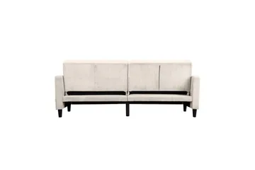 Sovesofa Hartford II 203x83x82 cm, Creme - 203x83x82 cm, Creme - Møbler - Sofaer - Sovesofaer