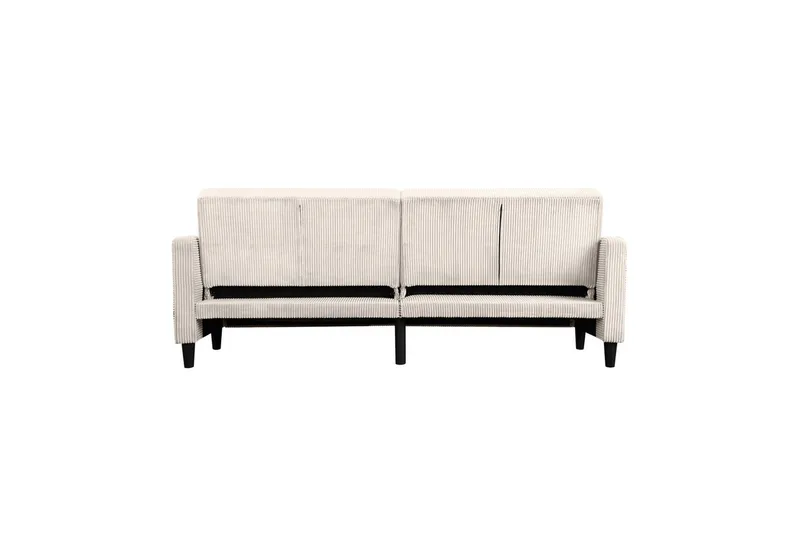 Sovesofa Hartford II 203x83x82 cm, Creme - 203x83x82 cm, Creme - Møbler - Sofaer - Sovesofaer