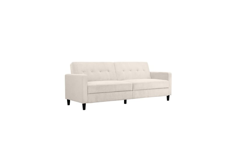 Sovesofa Hartford II 203x83x82 cm, Creme - 203x83x82 cm, Creme - Møbler - Sofaer - Sovesofaer