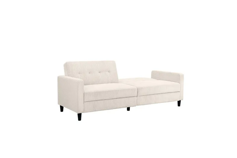 Sovesofa Hartford II 203x83x82 cm, Creme - 203x83x82 cm, Creme - Møbler - Sofaer - Sovesofaer