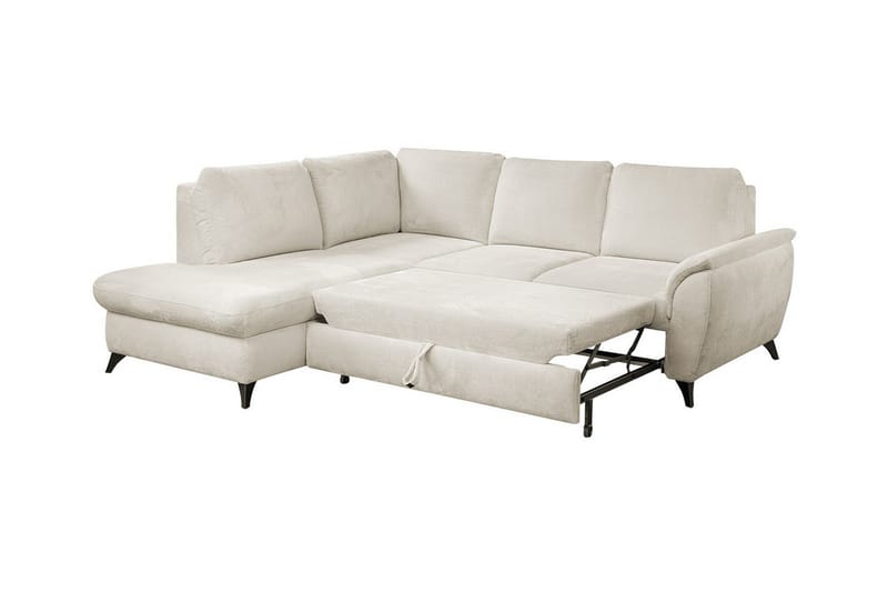 Hereford 3-pers. Hjørnesovesofa - Beige/Lys beige - Sovesofaer - Hjørnesovesofa