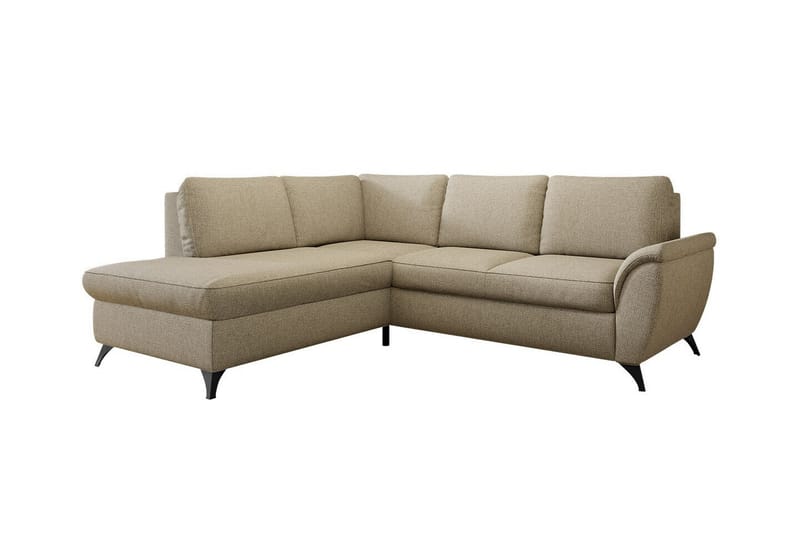 Hereford 3-pers. Hjørnesovesofa - Beige - Sovesofaer - Hjørnesovesofa