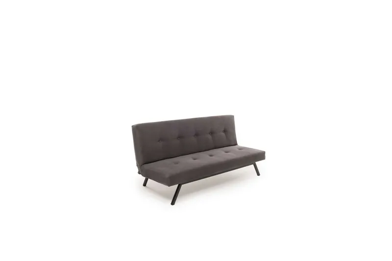 Hetalia 3-personers Rektangulær Sovesofa 100x180 cm i Stof, Grå