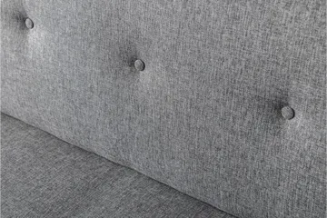Hetalia 3-personers Sovesofa 102x180 cm i Stof - Grå - Møbler - Sofaer - Sovesofaer
