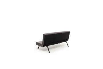 Hetalia 3-personers Rektangulær Sovesofa 100x180 cm i Stof - Grå - Møbler - Sofaer - Sovesofaer