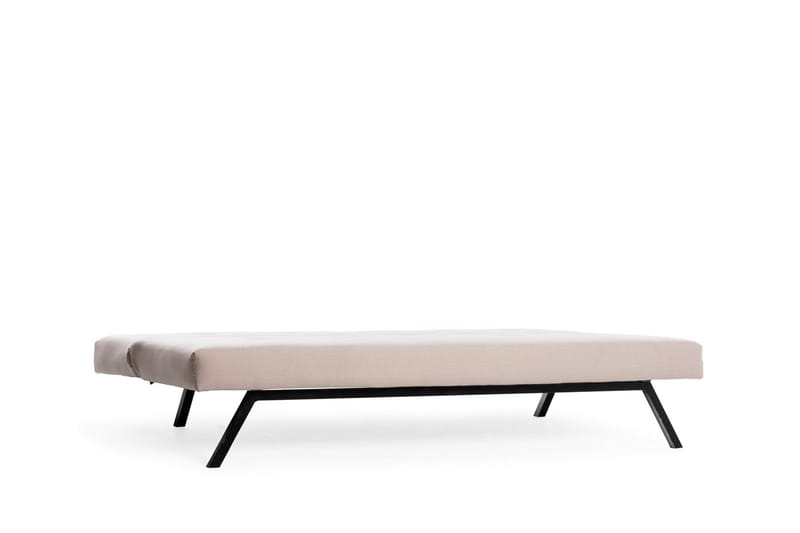 Hetalia 3-personers Sovesofa 102x180 cm i Stof - Beige - Møbler - Sofaer - Sovesofaer