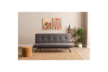 Hetalia Sovesofa 3-sits - Grå - Møbler - Sofaer - Sovesofaer