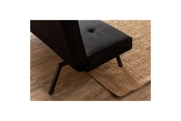 Hetalia Sovesofa 3-sits - Sort - Møbler - Sofaer - Sovesofaer