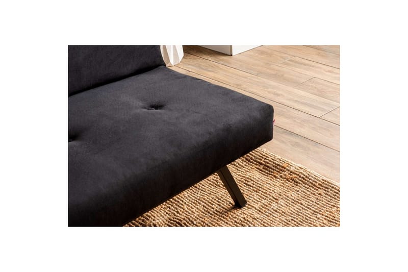 Hetalia Sovesofa 3-sits - Sort - Møbler - Sofaer - Sovesofaer