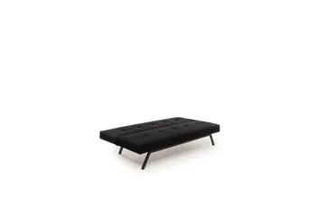 Hetalia Sovesofa 3-sits - Sort - Møbler - Sofaer - Sovesofaer