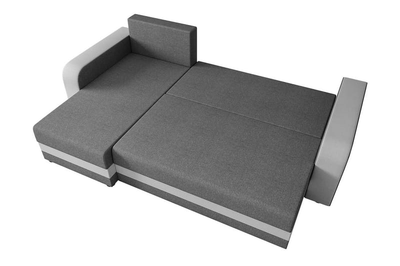 Hewlet 3-Pers. Chaiselongsovesofa Venstre - Grå - Møbler - Sofaer - Sovesofaer