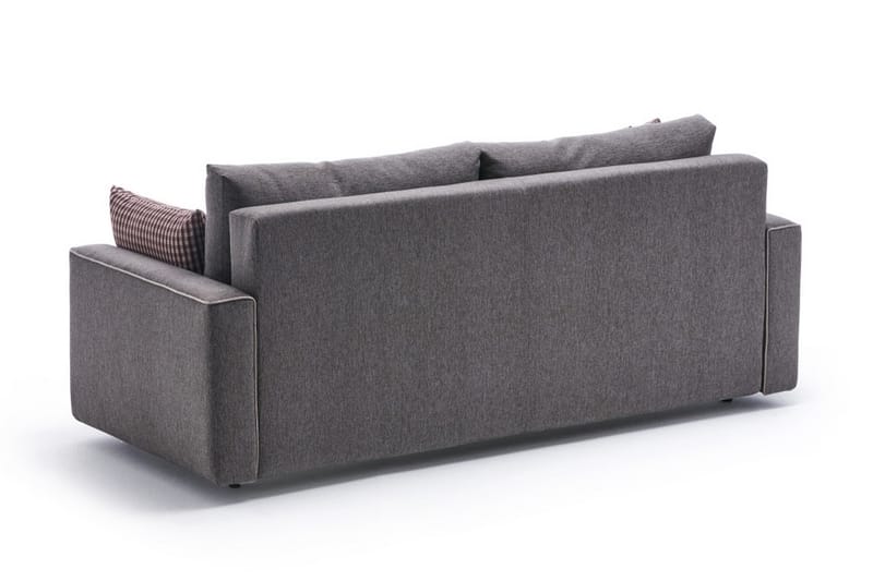 Highbank Sovesofa 3-Pers. 185x150 - Brun - Møbler - Sofaer - Sovesofaer