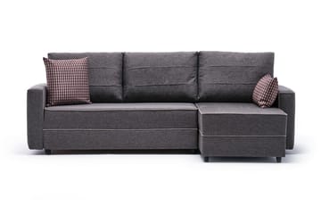 Highbank Sovesofa m. Chaiselong 4-Pers. 200x150