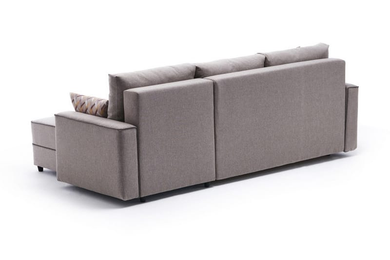 Highbank Sovesofa m. Chaiselong 4-Pers. 200x150 - Cream - Sovesofaer - Sovesofa chaiselong