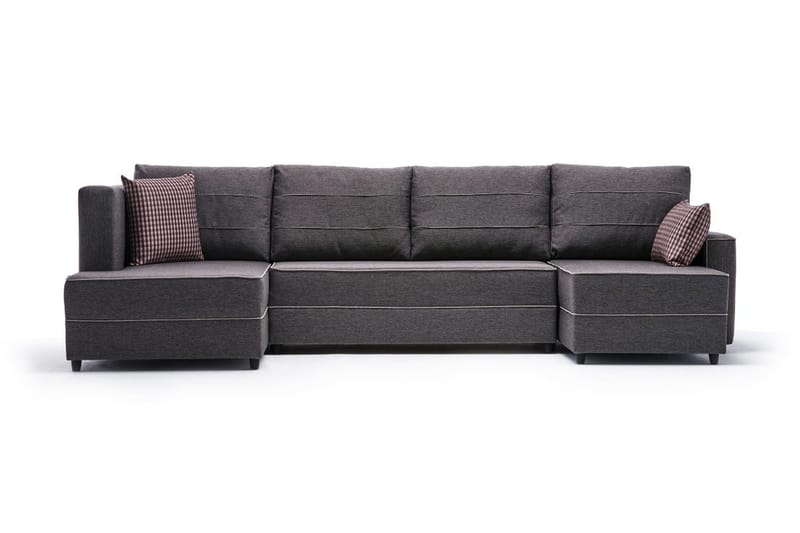 Highbank Sovesofa m. Chaiselong 4-Pers. 200x150 - Brun - Sovesofaer - Sovesofa chaiselong