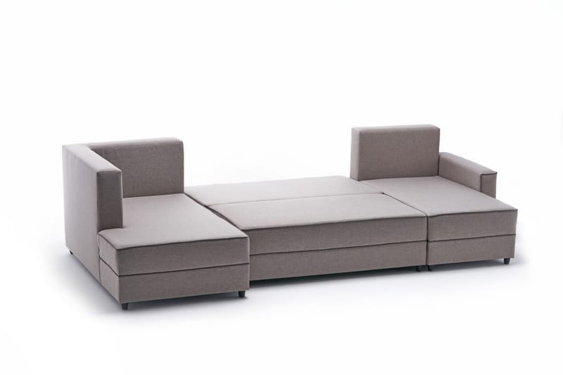 Highbank Sovesofa m. Chaiselong 4-Pers. 200x150 - Cream - Sovesofaer - Sovesofa chaiselong