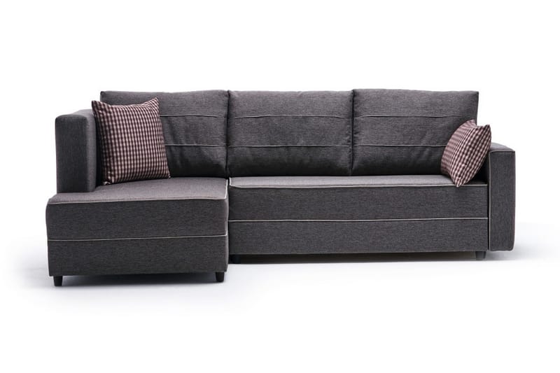 Highbank Sovesofa m. Chaiselong 4-Pers. 200x150 - Brun - Sovesofaer - Sovesofa chaiselong