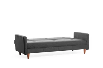 Hiko 3-personers Sovesofa 102x180 cm i Stof - Antracit - Møbler - Sofaer - Sovesofaer