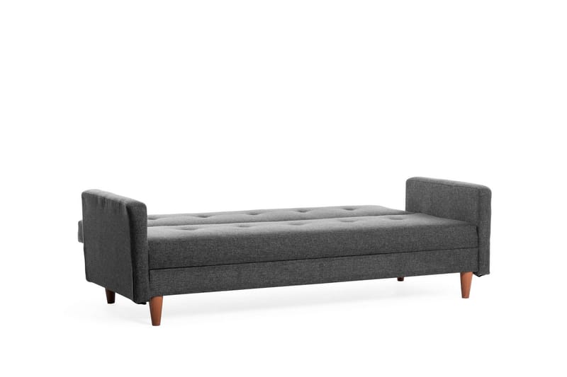 Hiko 3-personers Sovesofa 102x180 cm i Stof - Antracit - Møbler - Sofaer - Sovesofaer