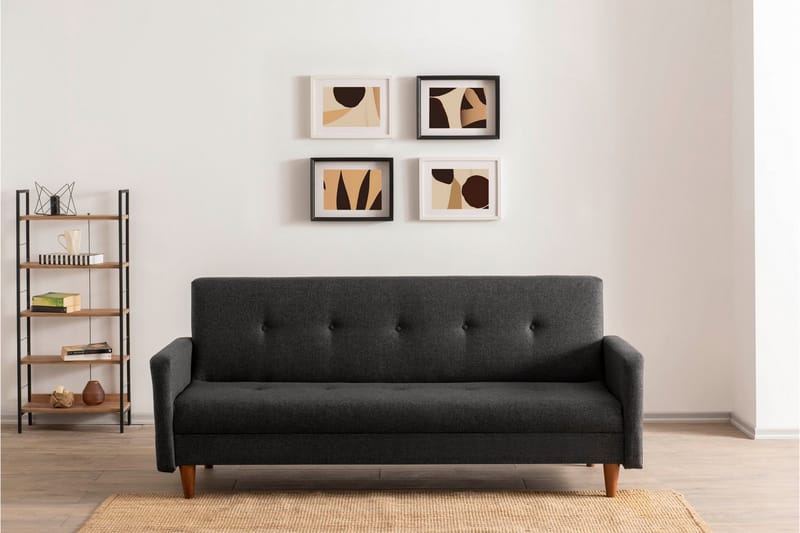 Hiko Sovesofa - Mørkegrå - Møbler - Sofaer - Sovesofaer