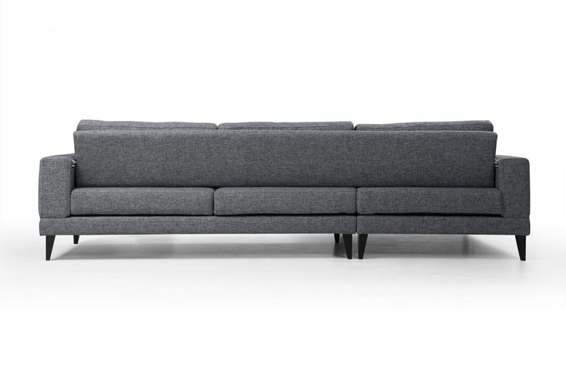 Hilari Sovesofa med Chaiselong Venstre - Grå - Møbler - Sofaer - Sovesofaer