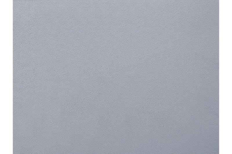 Hjørnesofa 4-personers H med sovefunktion velour Grå OSLO - Grå - Møbler - Sofaer - Sovesofaer