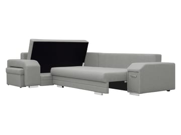 hjørnesofa Alvares Nazar 225.03 Venstrevendt - Grå - Møbler - Sofaer - Sovesofaer