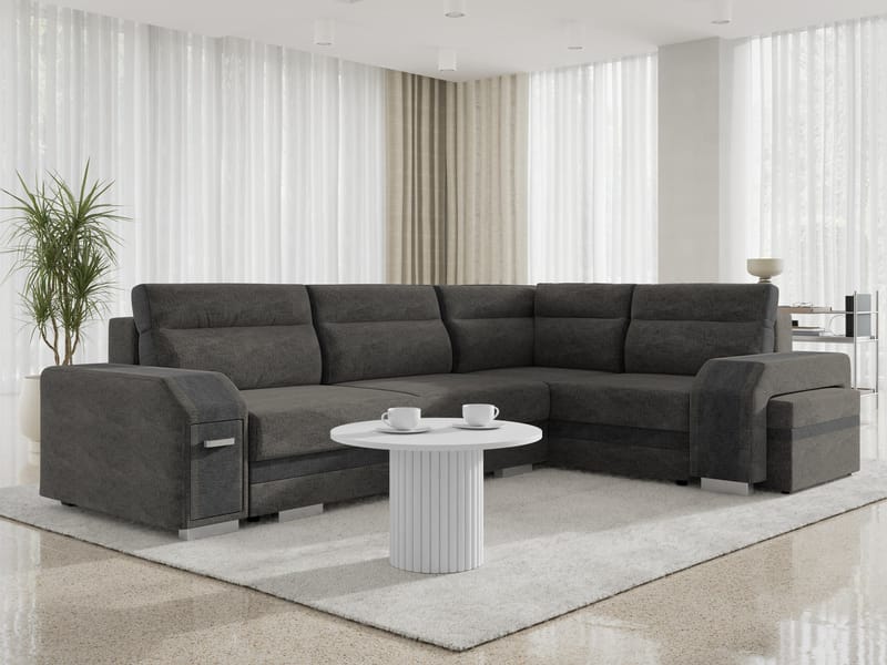 hjørnesofa Assan Nazar 225.06 + Nazar 225.07 Højrevendt - Møbler - Sofaer - Sovesofaer