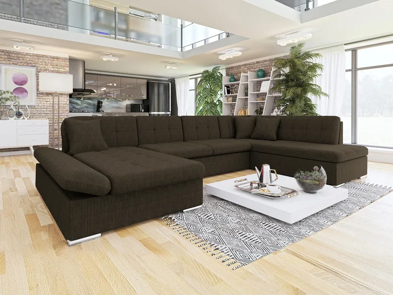 hjørnesofa Bergen Poso 06 Højrevendt - Møbler - Sofaer - Sovesofaer