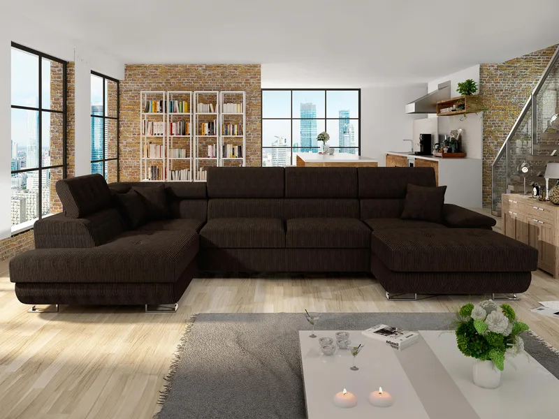 hjørnesofa Cotere Poso 06 Venstrevendt - Møbler - Sofaer - Sovesofaer