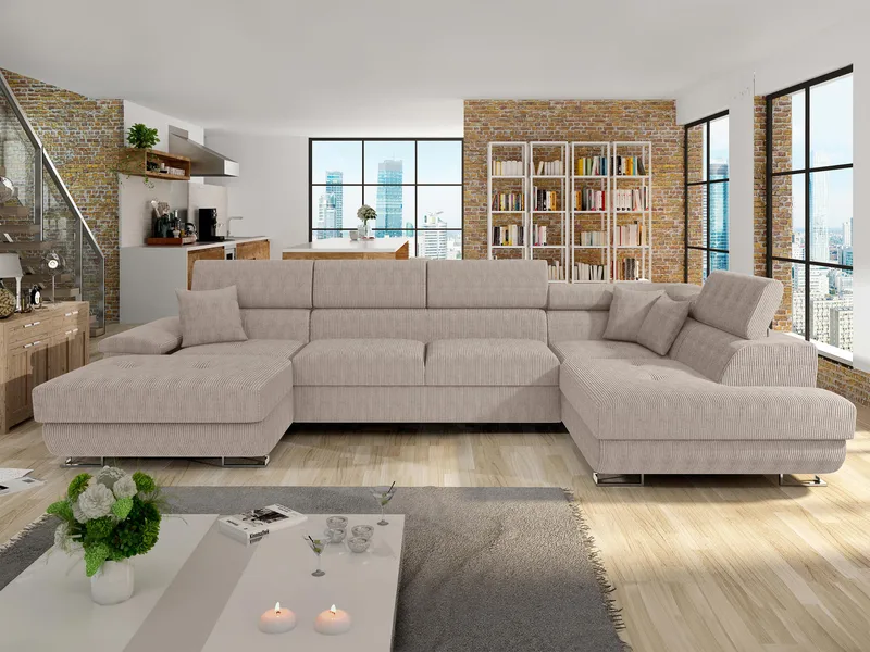 hjørnesofa Cotere Poso 03 Højrevendt - Møbler - Sofaer - Sovesofaer