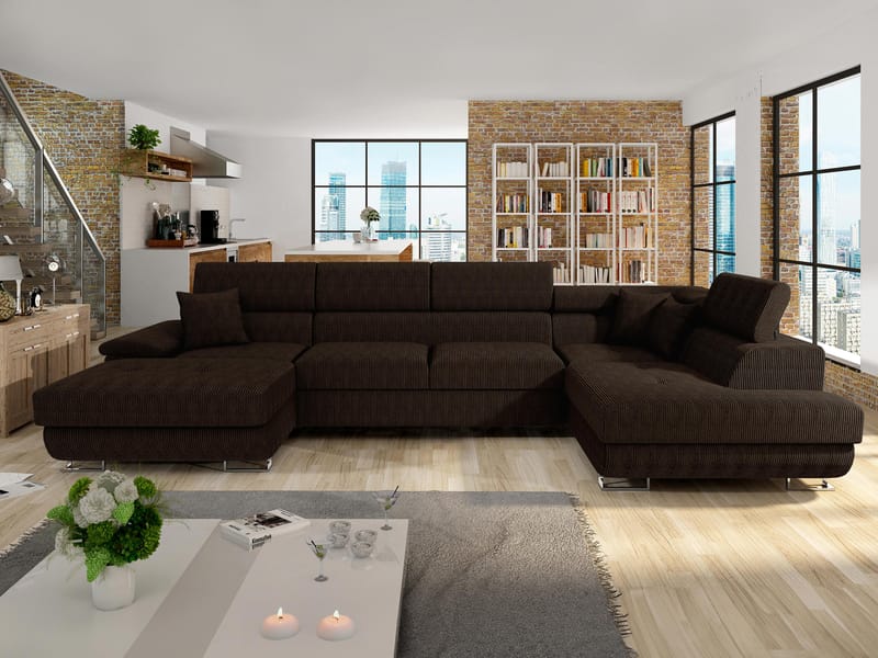 hjørnesofa Cotere Poso 06 Højrevendt - Møbler - Sofaer - Sovesofaer