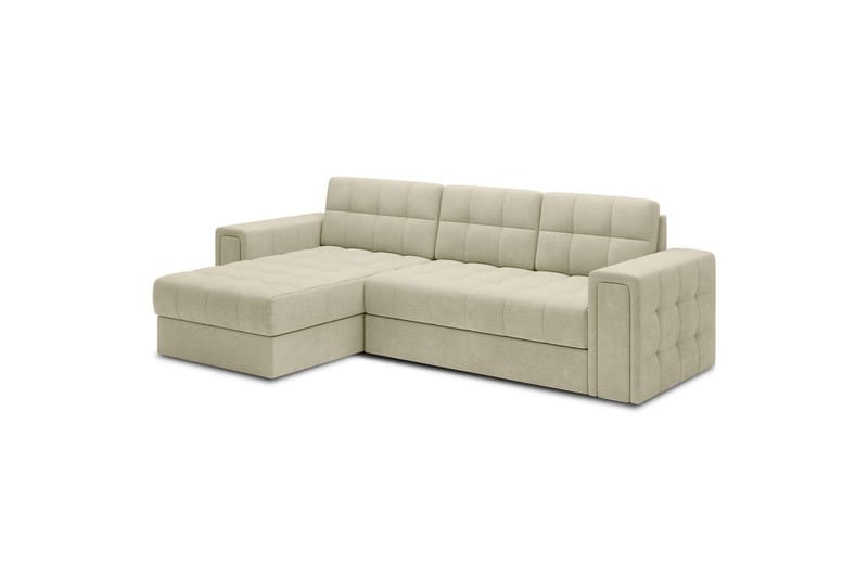 Hjørnesofa Eltap Blenvi 260x150x82 cm - Monolith 04, Beige - Møbler - Sofaer - Sovesofaer