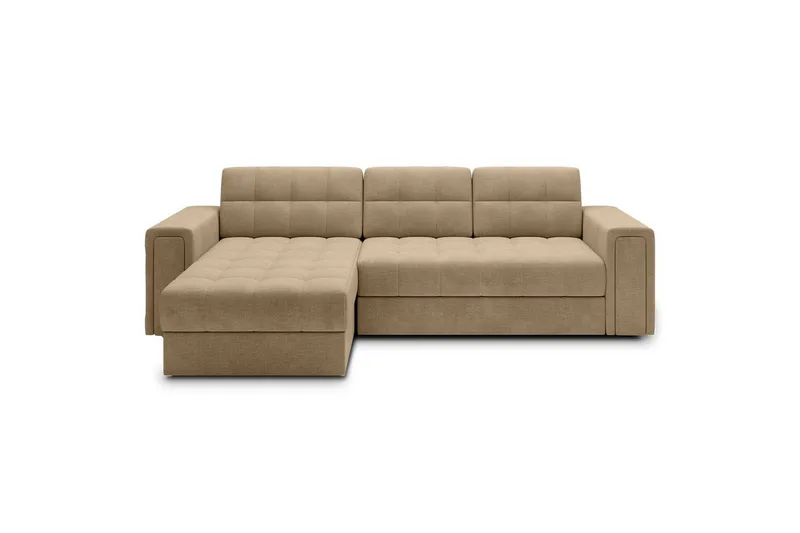 Hjørnesofa Eltap Blenvi 260x150x82 cm - Monolith 09, Beige - Møbler - Sofaer - Sovesofaer