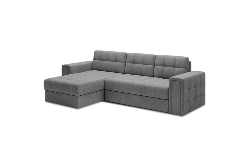 Hjørnesofa Eltap Blenvi 260x150x82 cm - Monolith 85, Grå - Møbler - Sofaer - Sovesofaer