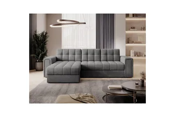 Hjørnesofa Eltap Blenvi 260x150x82 cm - Monolith 85, Grå - Møbler - Sofaer - Sovesofaer