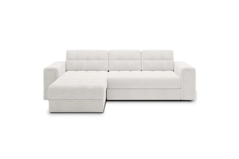 Hjørnesofa Eltap Blenvi 260x150x82 cm, Royal 01, Hvid