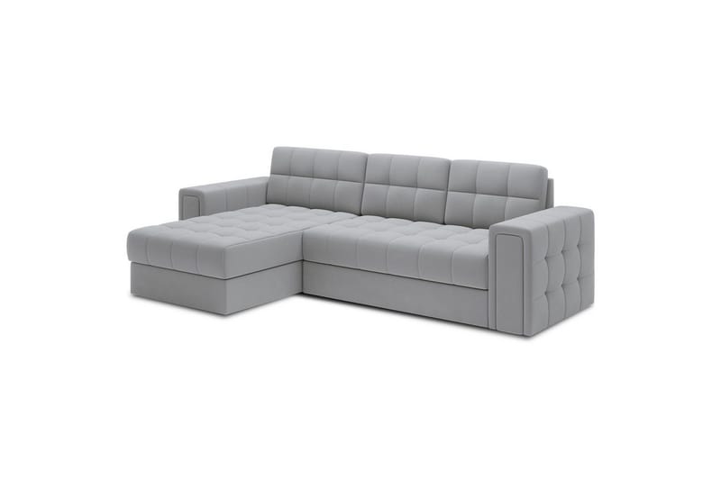 Hjørnesofa Eltap Blenvi 260x150x82 cm - Sola 04, Grå - Møbler - Sofaer - Sovesofaer