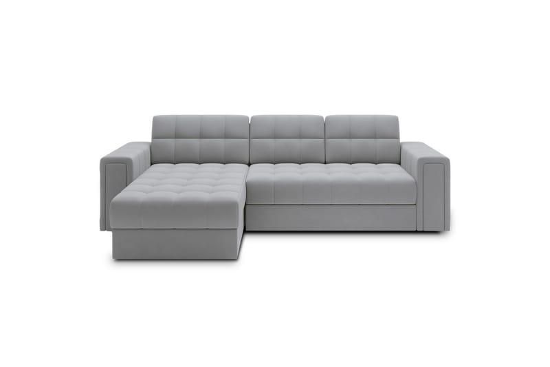 Hjørnesofa Eltap Blenvi 260x150x82 cm - Sola 04, Grå - Møbler - Sofaer - Sovesofaer