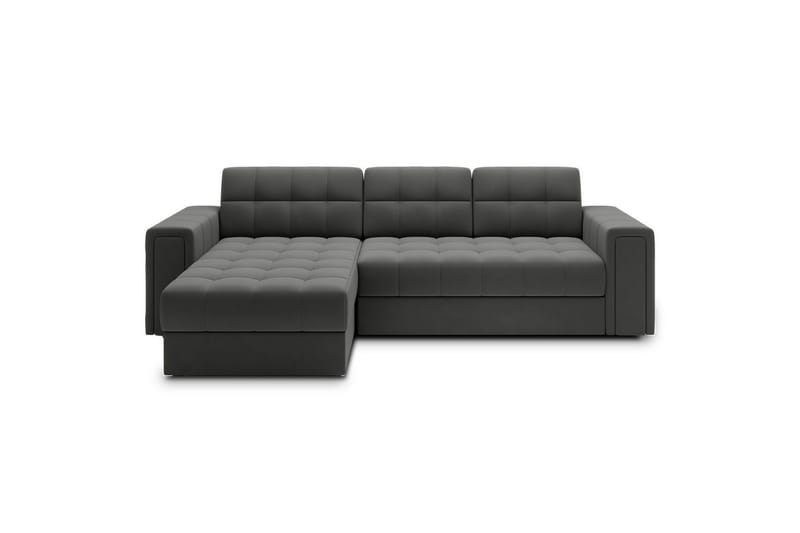 Hjørnesofa Eltap Blenvi 260x150x82 cm - Sola 06, Mørkegrå - Møbler - Sofaer - Sovesofaer