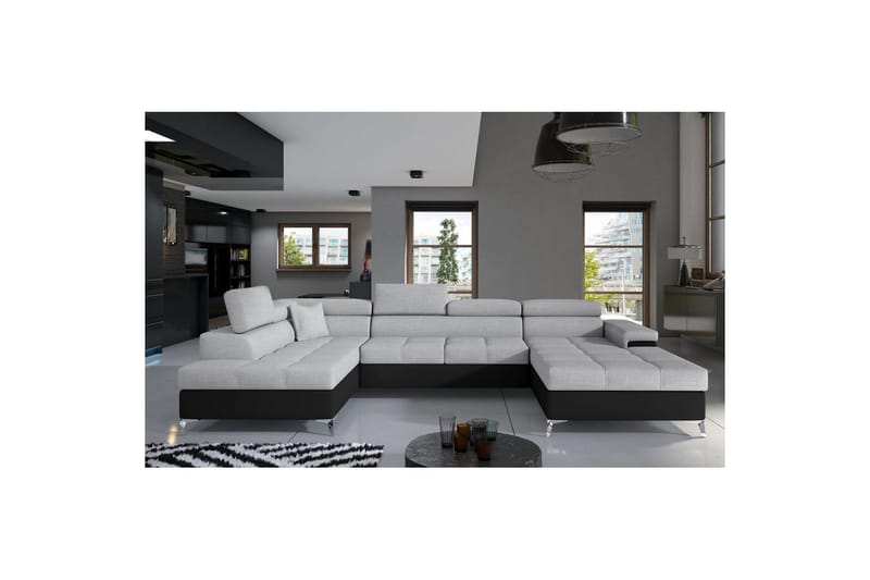 Hjørnesofa Eltap Eduardo 337x205x88 cm - Sawana 21, Soft 11, Venstre - Møbler - Sofaer - Sovesofaer