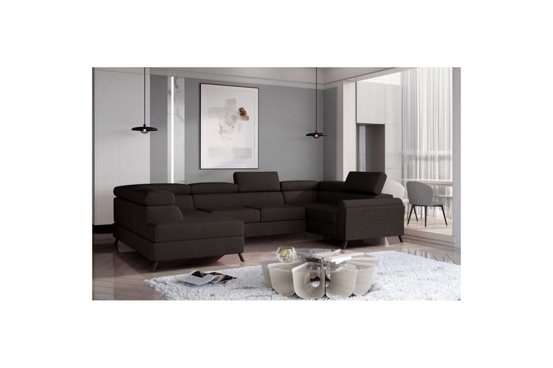 Hjørnesofa Eltap Escada 336x200x92 cm - Sawana 26, Venstre - Møbler - Sofaer - Sovesofaer